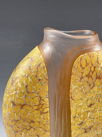 Marigold Cascade with Clear Interior