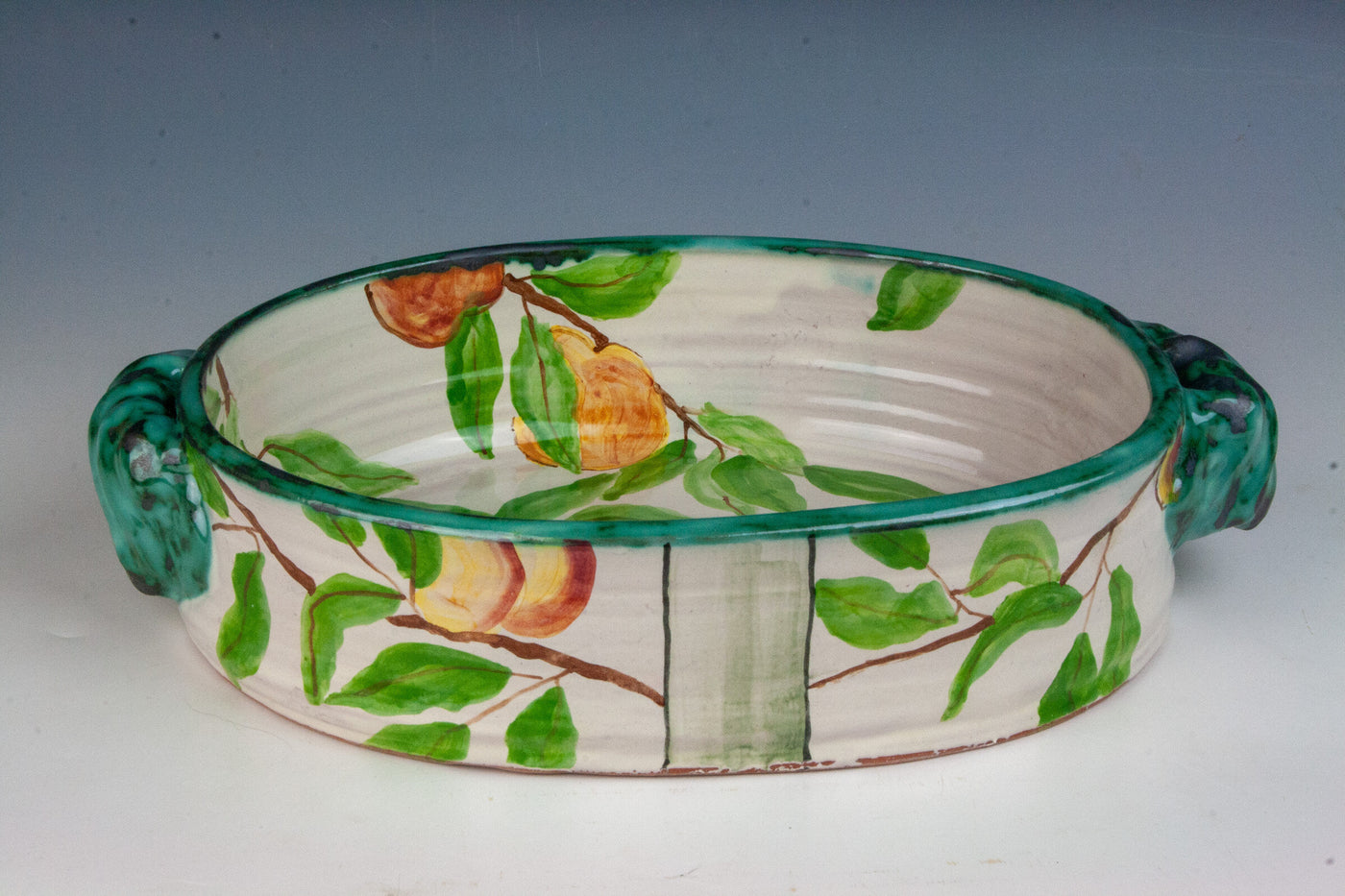 Peach Orchard Oval Baker