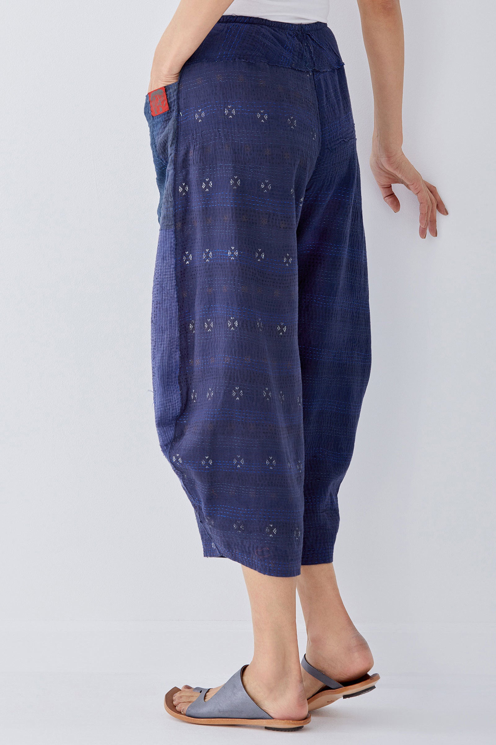 blue, side two back
