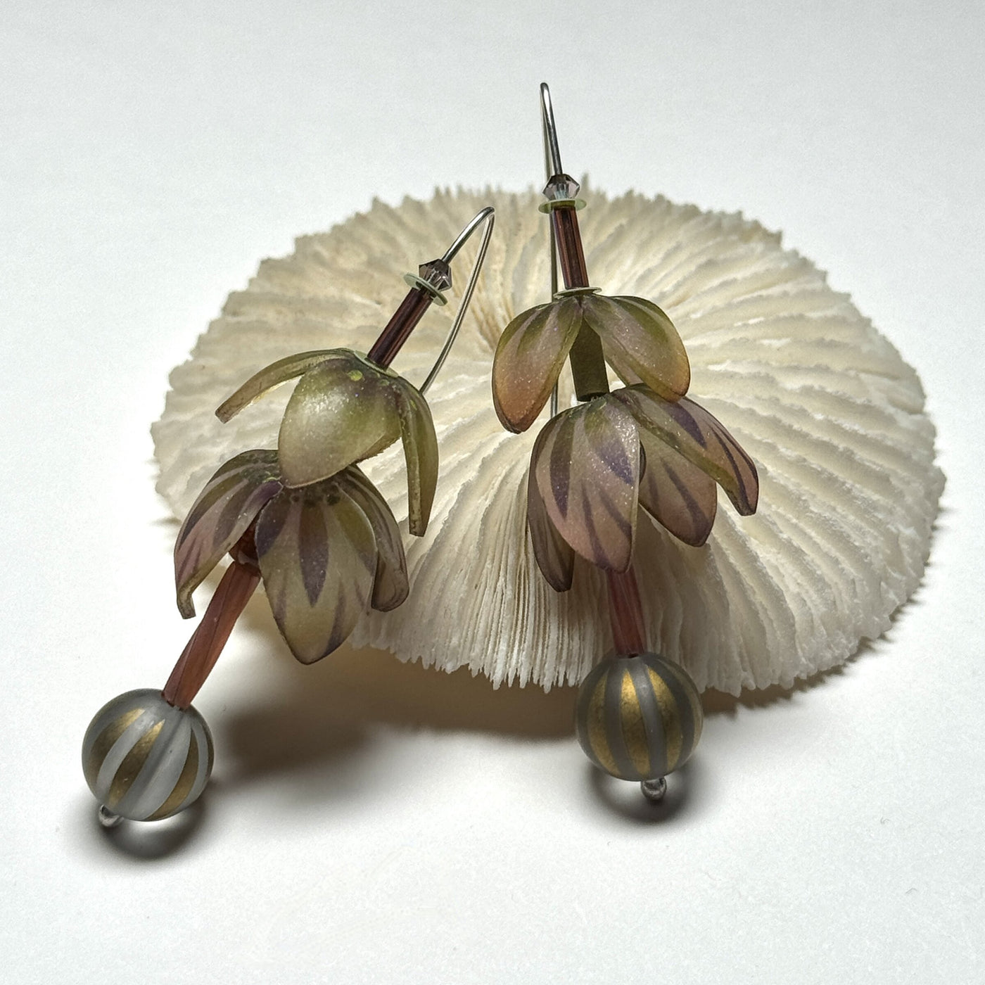 Vines & Stripes Earrings