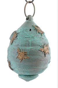 Honey Bee Verdigris Birdhouse