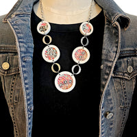 Pulse Pattern Necklace