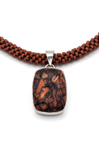 Earth Meets Ocean Necklace