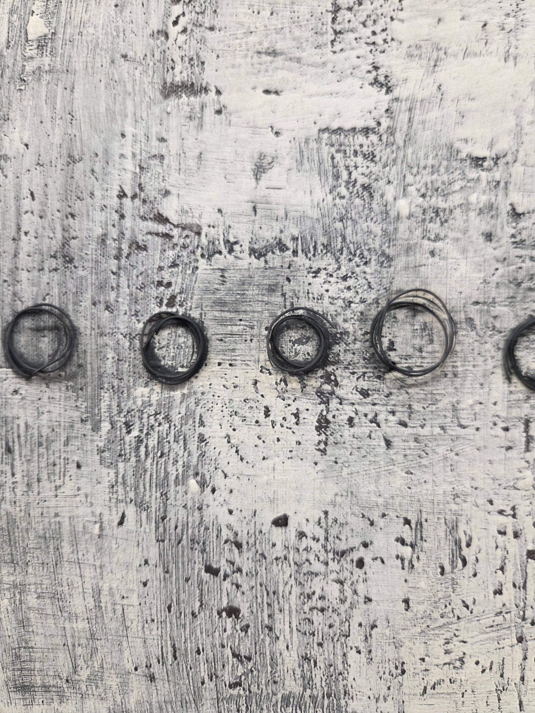 Diptych with Wire II