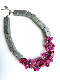 Party Hot Pink Necklace