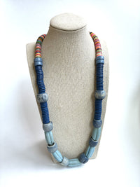 Rustic Bone Bead Necklace