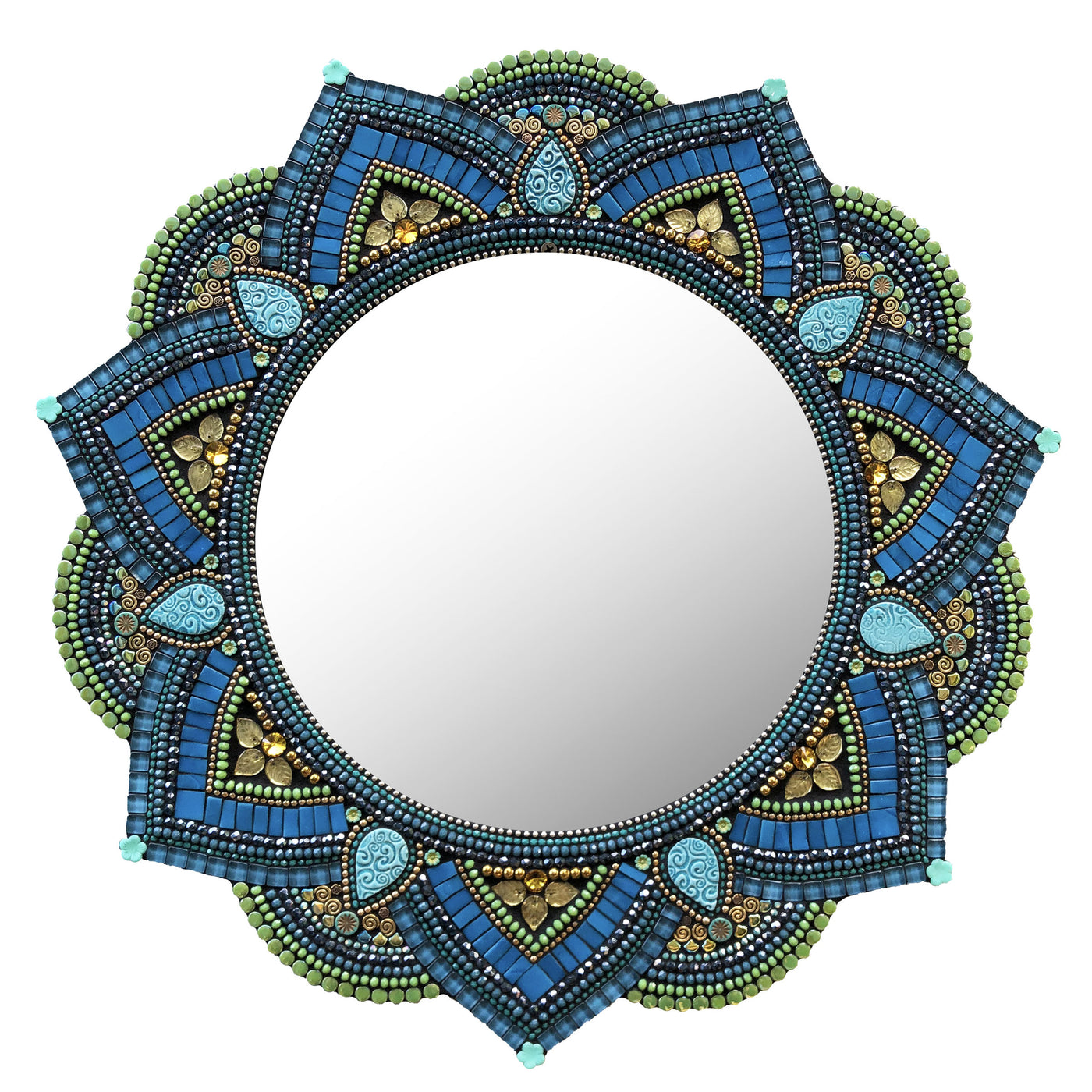 Starlight Mandala, Capri Blue