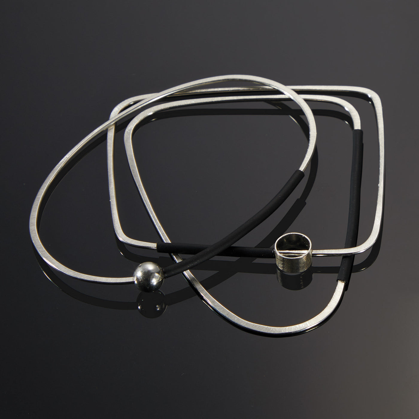 Soft Geo Trio Bangles
