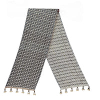 Handwoven Forest Lake Table Runner