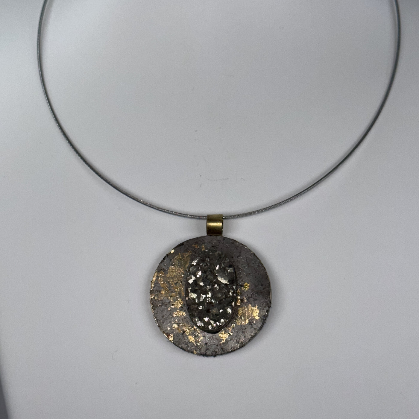 Gold Leaf Wonder Pendant