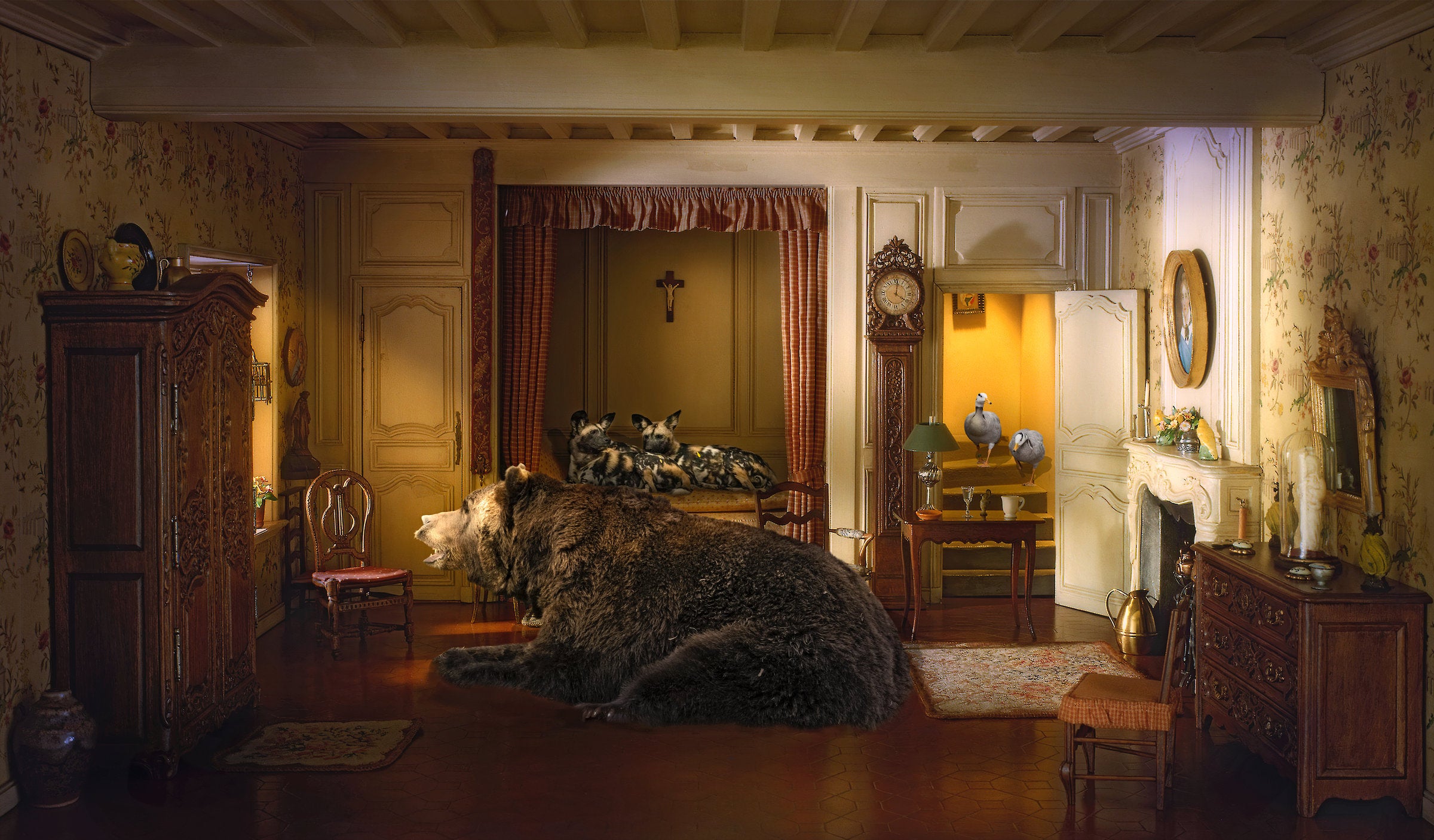 French Provincial Bedroom of the Louis XV Period