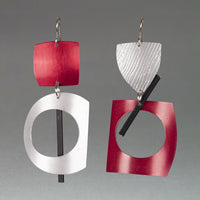 Red, Silver & Black