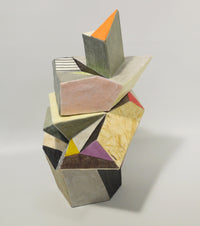 Facets Box with Stripes