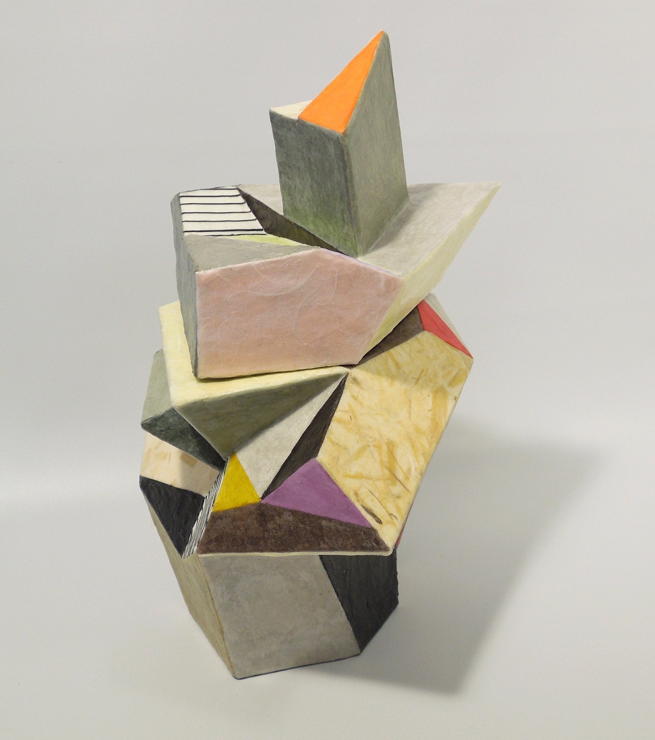 Facets Box with Stripes