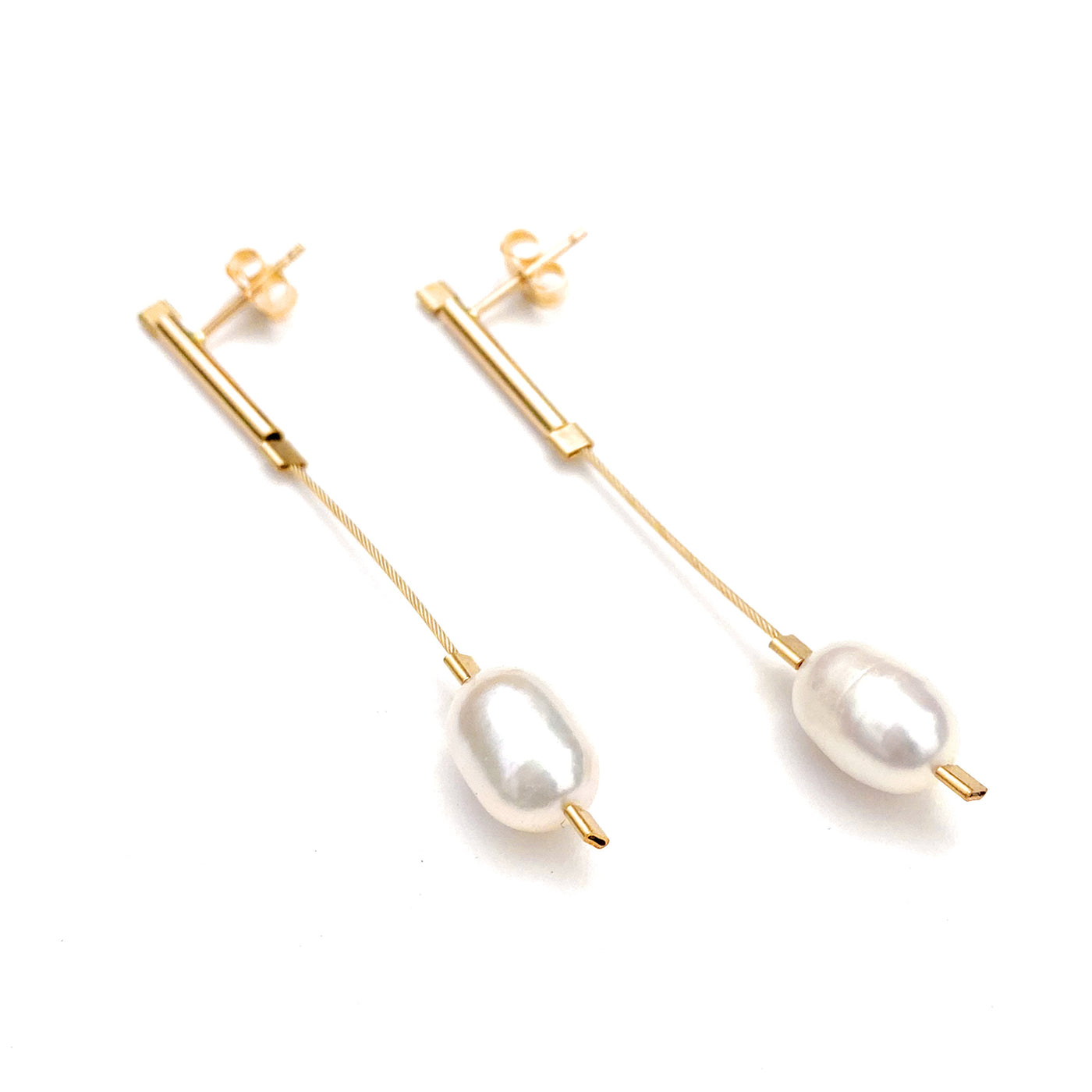 Long Line Post Earrings