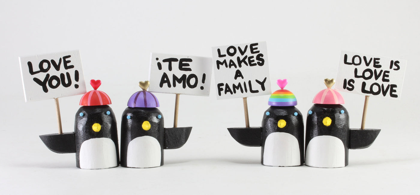 Heartfelt Penguins
