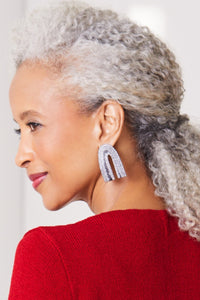 Arch Enamel Earrings
