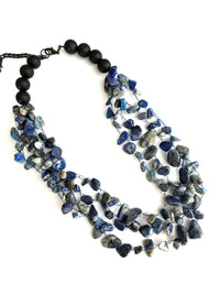 Lapis Lazuli Nuggets Necklace
