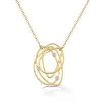 Scribble Single Tangle Pendant