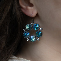 Abalone Constellation Earrings