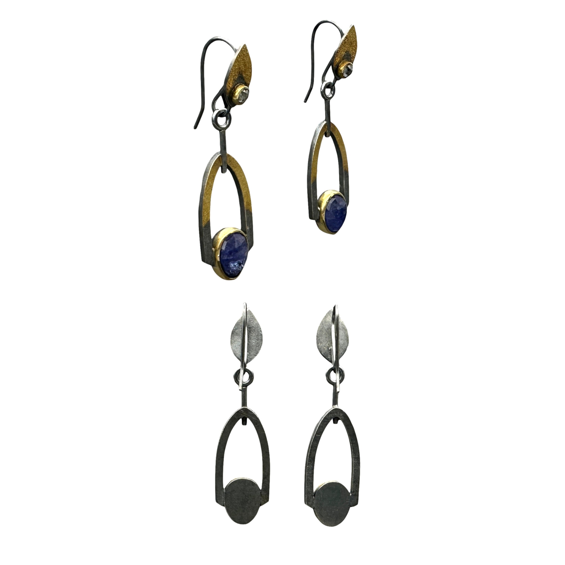 Tanzanite Pinnacle Earrings
