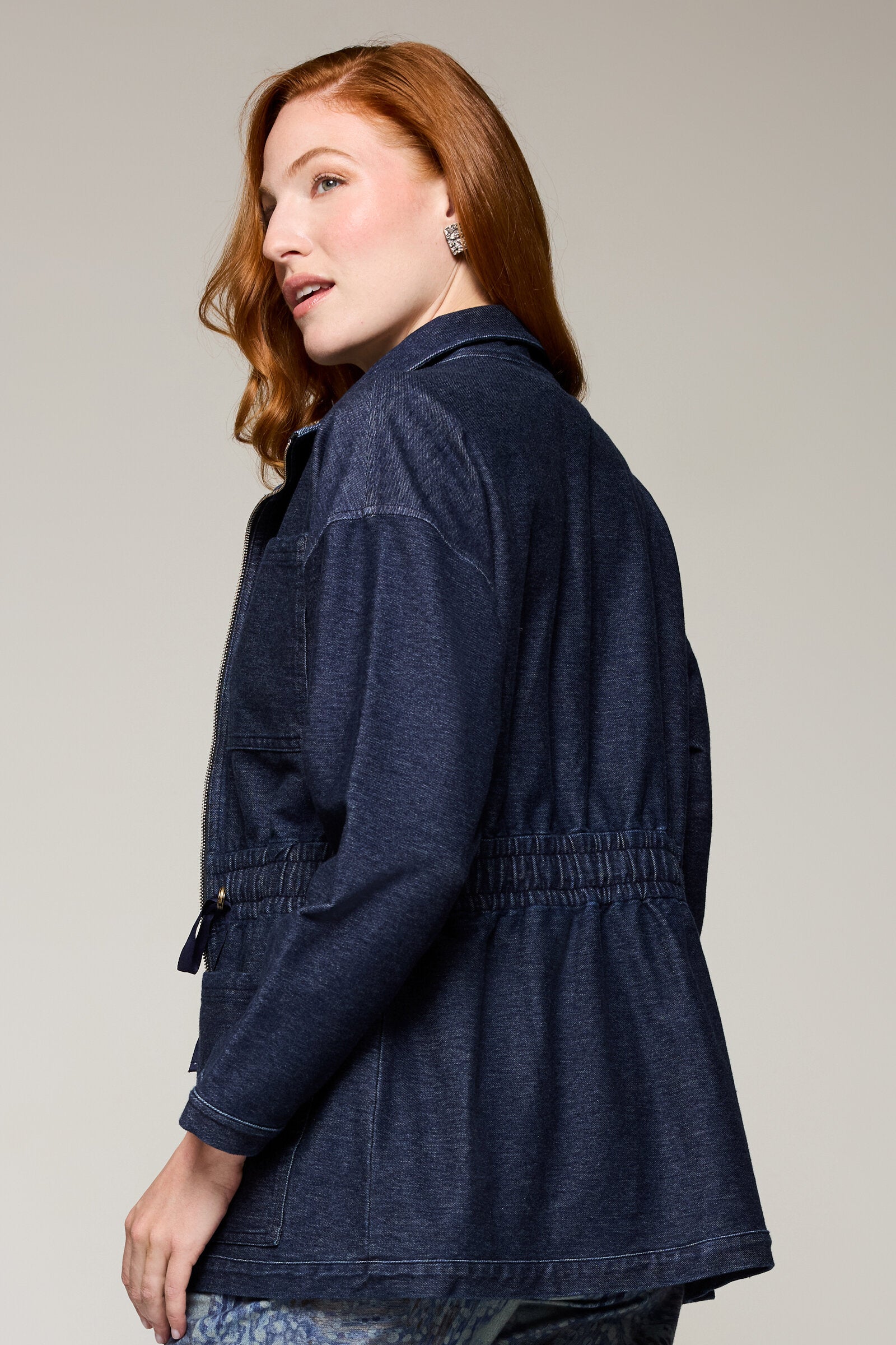 Dream Knit Denim Thessa Jacket
