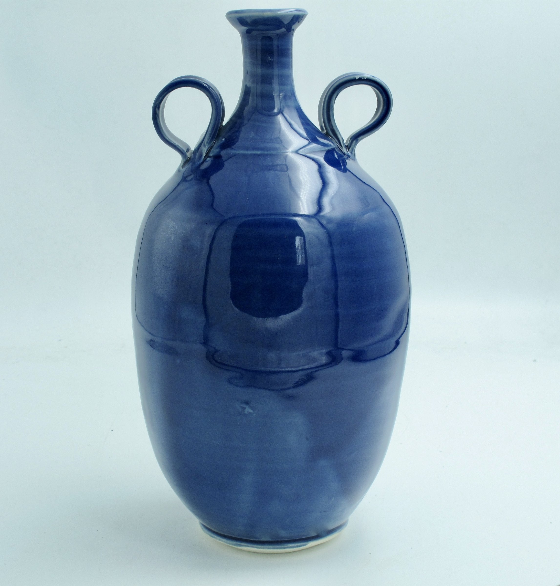 Blue on Blue Vase