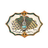Papillon de Nuit Wall Tile in Peacock
