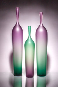 left to right: tall, short, medium