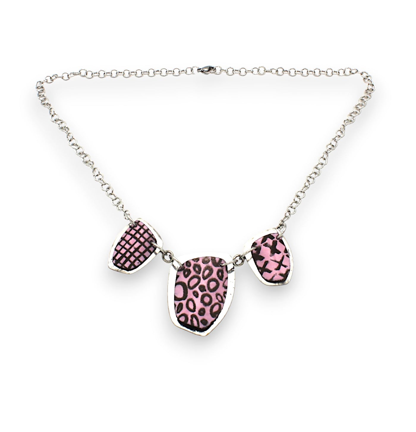 Pink Kaleidoscope Necklace