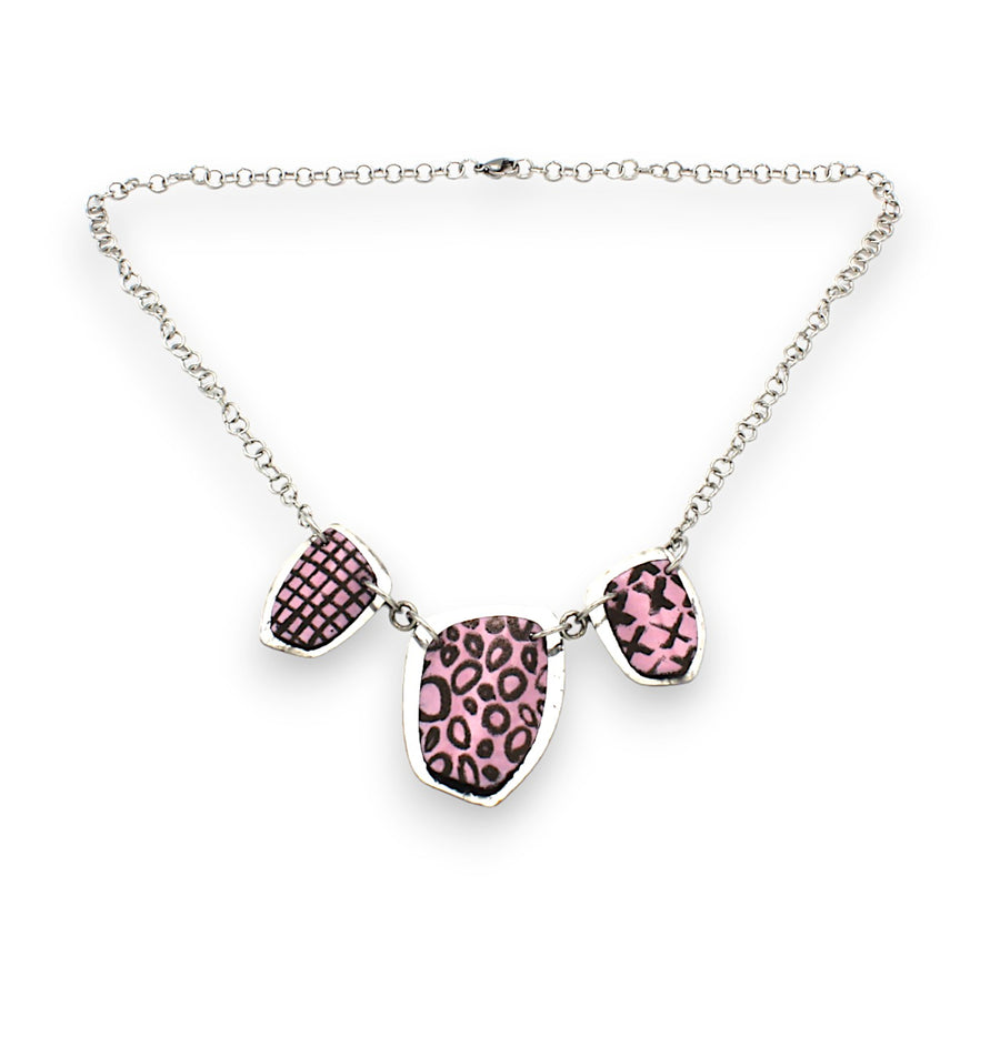 Pink Kaleidoscope Necklace