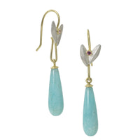 Amazonite Fleurir Earrings