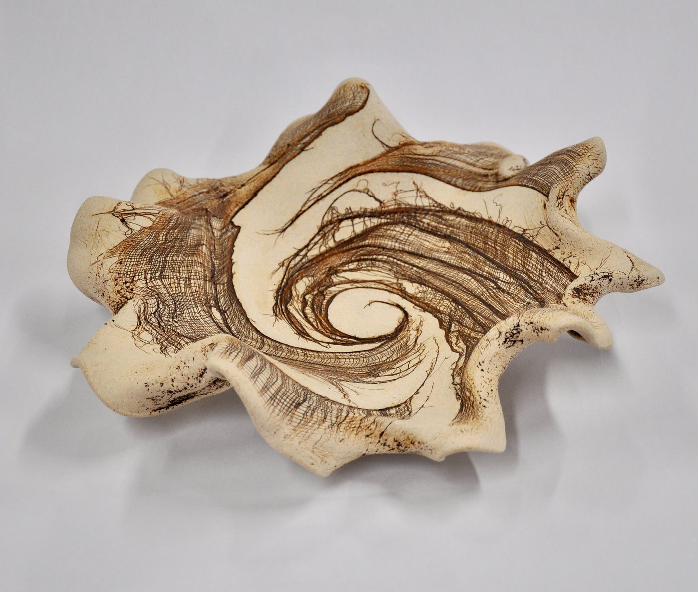 Sculptural Stoneware Bowl