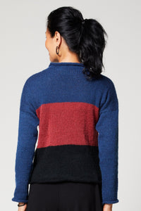 Indigo/Mahogany/Black
