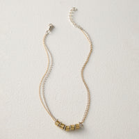Circles & Tube Necklace
