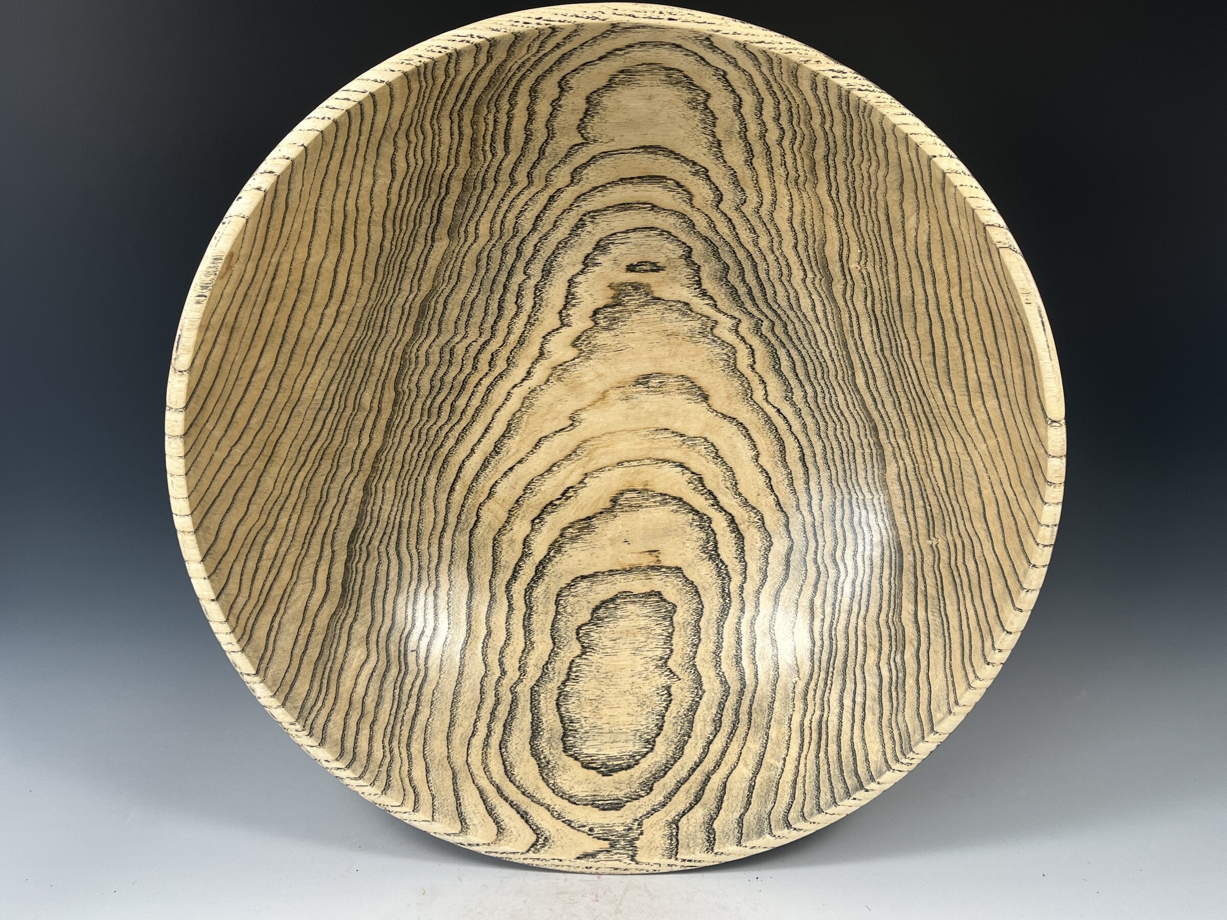 White Ash Serving Bowl