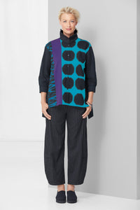 shown with the ecole pant by lisa bayne and wanderlust shoe by thierry rabotin
