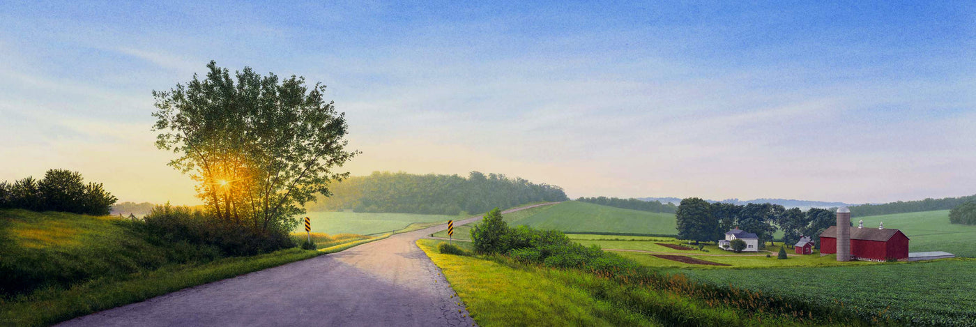Winding Summer Road