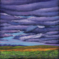 Stormy Skies Over the Prairie