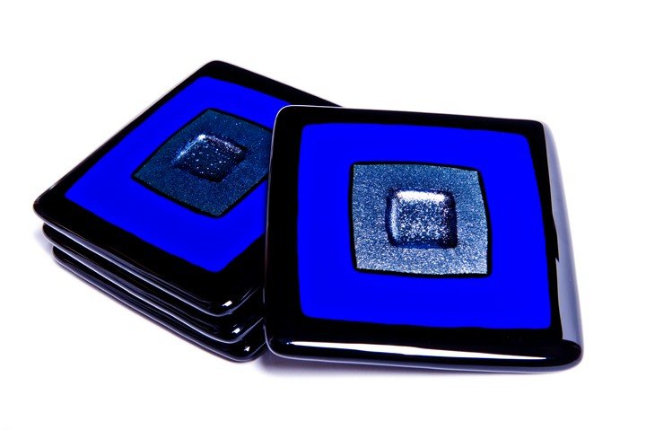 Blue Cosmo Coasters