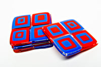Red Tomato Retro Coasters