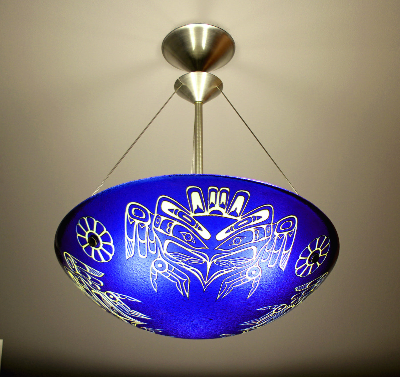 Kwakiutl Thunderbird Pendant Lamp