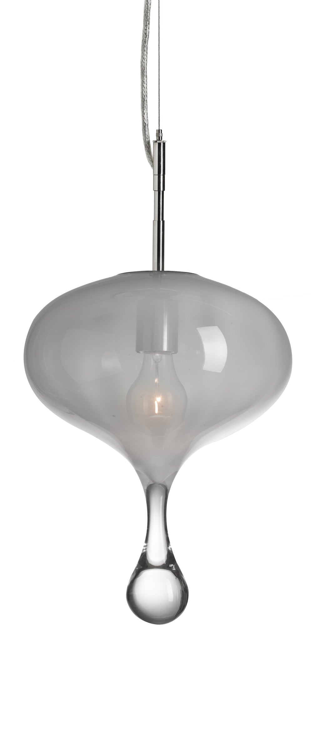 Orb Droplet in Alabaster White
