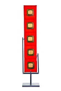 Copper and Red Totem