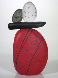 Cairn Rock Totem in Red