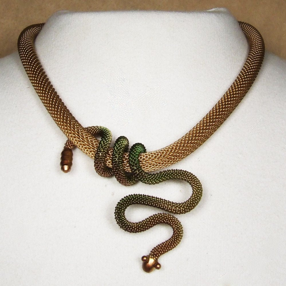 Snake Wrap Necklace