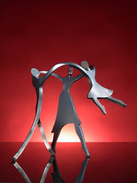 Dancing Family with Girl