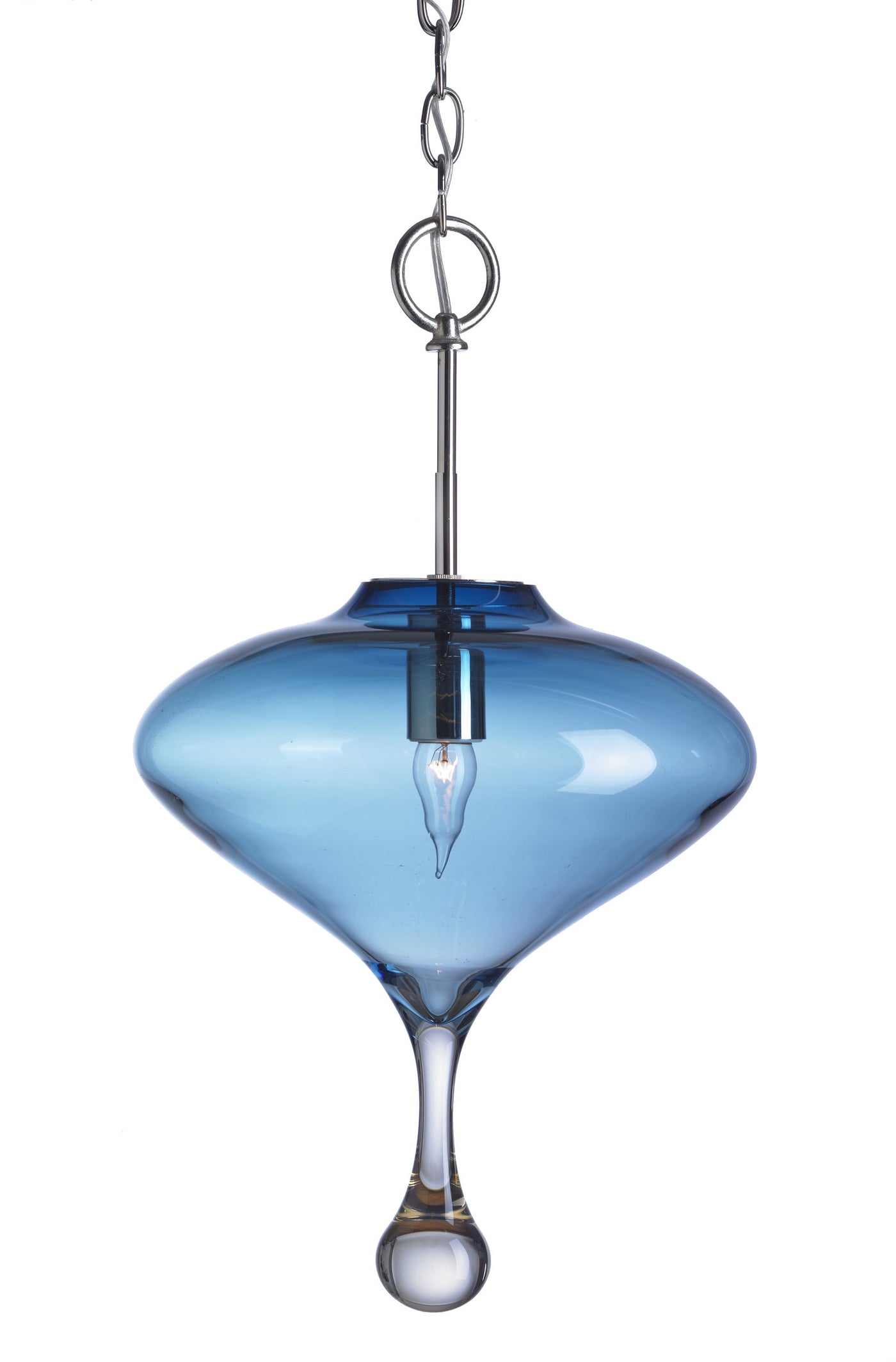 Martini Droplet in Steel Blue