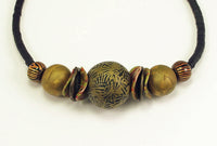 Antique Gold Chinese Necklace