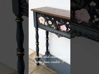 Luxury Hand-Painted Console Table ?? One-of-a-Kind Furniture #fineinteriors # #maximalist